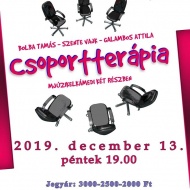 Pilisvörösvári színház - Csoportterápia című mjúzikelkámedi a Művészetek Házában Pilisvörösvári színház - Csoportterápia című mjúzikelkámedi a Művészetek Házában