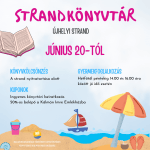 Strandkönyvtár Siófokon az Újhelyi strandon 2022 Strandkönyvtár Siófokon az Újhelyi strandon 2022