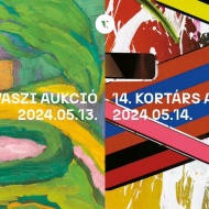 Aukciós kiállítás a Virág Judit Galériában 2024. A 14. Kortárs Aukció, 75. Tavaszi Aukció kiállítása