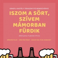 Kastélykoncert 2023. Pribojszki koncert, sörkóstoló és Katona Csaba sörtörténész a Graefl-kastélyban Kastélykoncert 2023. Pribojszki koncert, sörkóstoló és Katona Csaba sörtörténész a Graefl-kastélyban