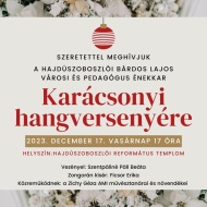 Karácsonyi hangverseny Hajdúszoboszló 2021. Gájer Bálint Swing Estje a Művelődési Központban Karácsonyi hangverseny Hajdúszoboszló 2021. Gájer Bálint Swing Estje a Művelődési Központban