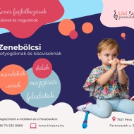 Zenebölcsi Pécsen, mozgással, játékkal kísért dalok és mondókák 1-3 éves tipegőknek Zenebölcsi Pécsen, mozgással, játékkal kísért dalok és mondókák 1-3 éves tipegőknek