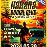 Kubai Est 2024 Keszthely. A kubai mulatók forró  hangulatát hozza el a HABANA SOCIAL CLUB zenekar