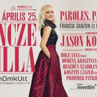 Vincze Lilla koncert 2025. Paroles, paroles francia sanzon- és filmzene koncert ikonikus dalokkal