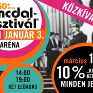 50 + éves Táncdalfesztivál koncert 2021. Online jegyvásárlás 50 + éves Táncdalfesztivál koncert 2021. Online jegyvásárlás