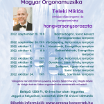 Kortárs Magyar Zene koncertek 2022. Magyar orgonamuzsika Teleki Miklós orgonaművész tolmácsolásában Kortárs Magyar Zene koncertek 2022. Magyar orgonamuzsika Teleki Miklós orgonaművész tolmácsolásában