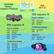 Tisza-tavi Napok 2020. Tisza-tavi Mezőgazdasági és Élelmiszeripari Kiállítás és Vásár (TÓMÉK) Tisza-tavi Napok 2020. Tisza-tavi Mezőgazdasági és Élelmiszeripari Kiállítás és Vásár (TÓMÉK)