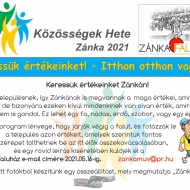 Közösségek Hete Zánka 2021 Közösségek Hete Zánka 2021