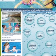 Babaúszás Tiszafüreden, a Balneum Hotelben Babaúszás Tiszafüreden, a Balneum Hotelben
