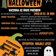 Halloween vacsora Móron, hátborzongató finomságok az Öreg Prés Fogadóban Halloween vacsora Móron, hátborzongató finomságok az Öreg Prés Fogadóban