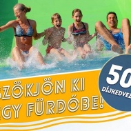Szökjön ki egy fürdőbe 2019! Most féláron lehet fürdőzni Szökjön ki egy fürdőbe 2019! Most féláron lehet fürdőzni