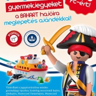Meglepetés gyerekeknek, Playmobil ajándék a Balatoni Hajózási Zrt. járatain gyermekjegy mellé! Meglepetés gyerekeknek, Playmobil ajándék a Balatoni Hajózási Zrt. járatain gyermekjegy mellé!