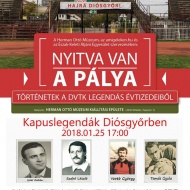 Volt egyszer egy stadion, kiállítás DVTK-stadion történeti emlékeiből Miskolcon Volt egyszer egy stadion, kiállítás DVTK-stadion történeti emlékeiből Miskolcon