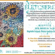 Papp Cecília festőművész Életcserepek kiállítás és megnyitó az ózdi Digitális Erőműben Papp Cecília festőművész Életcserepek kiállítás és megnyitó az ózdi Digitális Erőműben