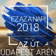 Ez az a nap 2018. Keresztény zenekarok fellépése a Budapest Sportarénában Ez az a nap 2018. Keresztény zenekarok fellépése a Budapest Sportarénában