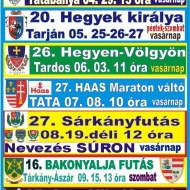 Sprint Futóklub Tatabánya 2018. évi programok, versenyek, események Sprint Futóklub Tatabánya 2018. évi programok, versenyek, események