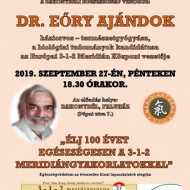 Eőry Ajándok előadás 2019. Bakonybéli egészségnap Eőry Ajándok előadás 2019. Bakonybéli egészségnap