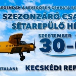 Kecskédi Repülőnap 2023. Legendák a levegőben családi sétarepülő hétvége, honvédelmi sportágbemutató Kecskédi Repülőnap 2023. Legendák a levegőben családi sétarepülő hétvége, honvédelmi sportágbemutató