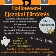Halloween éjszakai fürdőzés 2019 Mór Halloween éjszakai fürdőzés 2019 Mór