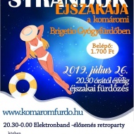 Strandok Éjszakája Komárom 2019 Strandok Éjszakája Komárom 2019