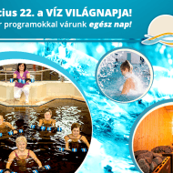 Víz Világnapja Orosháza 2019. Szauna szeánszok Gyopárosfürdőn Víz Világnapja Orosháza 2019. Szauna szeánszok Gyopárosfürdőn