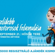 Motoros esemény családi nap Budapesten, a legszelídebb motorosok felvonulása az autómentes hétvégén Motoros esemény családi nap Budapesten, a legszelídebb motorosok felvonulása az autómentes hétvégén