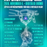 Digitális napok 2018. Robotika, virtuális világ az ózdi Digitális Erőműben Digitális napok 2018. Robotika, virtuális világ az ózdi Digitális Erőműben