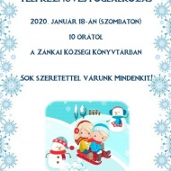 Zánka könyvtár programok 2020. Téli kézműves foglalkozás a Könyvtárban Zánka könyvtár programok 2020. Téli kézműves foglalkozás a Könyvtárban