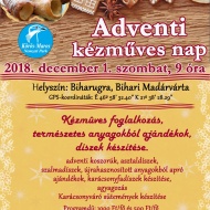 Adventi kézműves nap a Körös-Maros Nemzeti Parkban Adventi kézműves nap a Körös-Maros Nemzeti Parkban