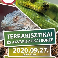 Terrarisztikai Börze 2020. Terra-Akva Terrarisztikai és Akvarisztikai Börze Terrarisztikai Börze 2020. Terra-Akva Terrarisztikai és Akvarisztikai Börze