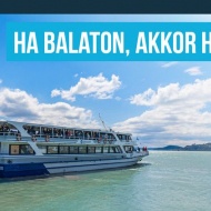 Balatonboglári hajókirándulás 2022. Menetrendi hajójáratok