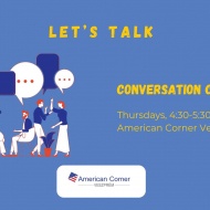 American Corner program 2023. Amerikai Kuckó az Eötvös Károly Megyei Könyvtárban American Corner program 2023. Amerikai Kuckó az Eötvös Károly Megyei Könyvtárban