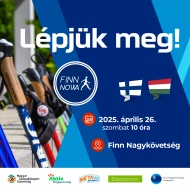 Finn Nowa 2025. Nordic walking nap Budapesten