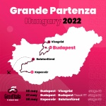 Giro d’Italia - Hungary 2022. A világhírű kerékpáros körverseny magyarországi szakaszai Giro d’Italia - Hungary 2022. A világhírű kerékpáros körverseny magyarországi szakaszai