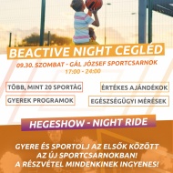 BeActive Night 2023 Cegléd. Mozdulj te is Európával! BeActive Night 2023 Cegléd. Mozdulj te is Európával!