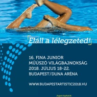 Szinkronúszás verseny 2018 Budapest. 16. FINA Műúszó Junior Világbajnokság Szinkronúszás verseny 2018 Budapest. 16. FINA Műúszó Junior Világbajnokság