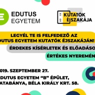 Kutatók Éjszakája Tatabánya 2019 Kutatók Éjszakája Tatabánya 2019