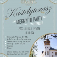 20-as évek party kastélyterasz megnyitónkon, lesz divatbemutató, vacsora, swing, pezsgő és tánc! 20-as évek party kastélyterasz megnyitónkon, lesz divatbemutató, vacsora, swing, pezsgő és tánc!