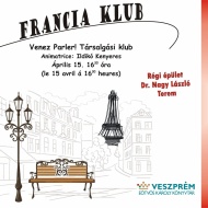 Francia társalgási klub az Eötvös Károly Megyei Könyvtárban, Veszprémben Francia társalgási klub az Eötvös Károly Megyei Könyvtárban, Veszprémben