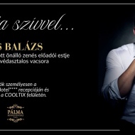 Csórics Balázs zenés előadói estje Tatán a Kristály Imperial Hotel Pálma Rendezvényházában