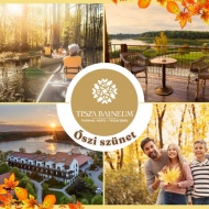 Őszi szüneti wellness pihenés ajándék belépőkkel a Tisza-tavi Balneum Hotelben