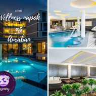 2=3 éj akciós wellness napok Balatonfüreden az Aura Hotel felnőttbarát szállodában