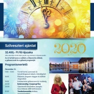 Szilveszteri wellness üdülés zenés gálavacsorával a Tisza Balneum Hotelben, vendég: Csepregi Éva Szilveszteri wellness üdülés zenés gálavacsorával a Tisza Balneum Hotelben, vendég: Csepregi Éva