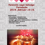 Valentin-napi hétvége 2019. Romantikus szálláscsomag gyertyafényes vacsorával a Tarnóca Kúriában Valentin-napi hétvége 2019. Romantikus szálláscsomag gyertyafényes vacsorával a Tarnóca Kúriában