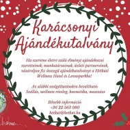 Wellness utalvány karácsonyra 2019. Ajándékozzon életre szóló élményt a Hétkúti Wellness Hotelbe! Wellness utalvány karácsonyra 2019. Ajándékozzon életre szóló élményt a Hétkúti Wellness Hotelbe!