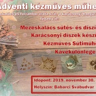 Adventi kézműves műhely 2019 Babarc Svábudvar Adventi kézműves műhely 2019 Babarc Svábudvar