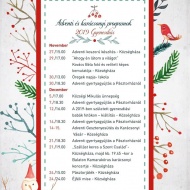 Advent Gyenesdiás 2019. Adventi és karácsonyi programok Advent Gyenesdiás 2019. Adventi és karácsonyi programok