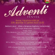 Karcagi adventi programok 2018 Karcagi adventi programok 2018