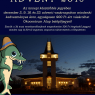 Advent a Tisza-tavi Ökocentrumban 2018 Advent a Tisza-tavi Ökocentrumban 2018