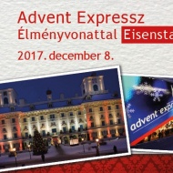 Advent Eisenstadt 2017. Élményvonat kirándulás a kismartoni karácsonyi vásárba Advent Eisenstadt 2017. Élményvonat kirándulás a kismartoni karácsonyi vásárba